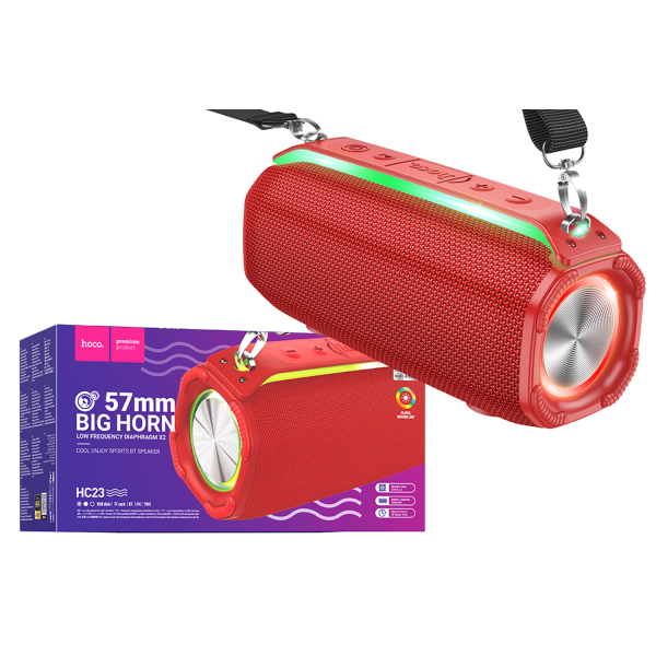 Колонка Hoco HC23 Rick sports Power 10W Red (18172606) Колонка Hoco HC23 Rick sports Power 10W Red (18172606)