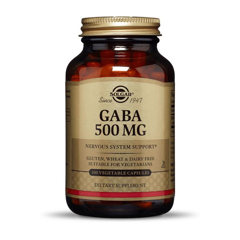 Амінокислота Solgar Gaba 500 mg 100 капс. (00000033785)