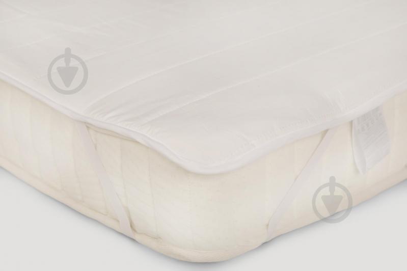 Наматрасник IGLEN непромокаемый с силиконизированным волокном 90х200 см Белый (90200S)