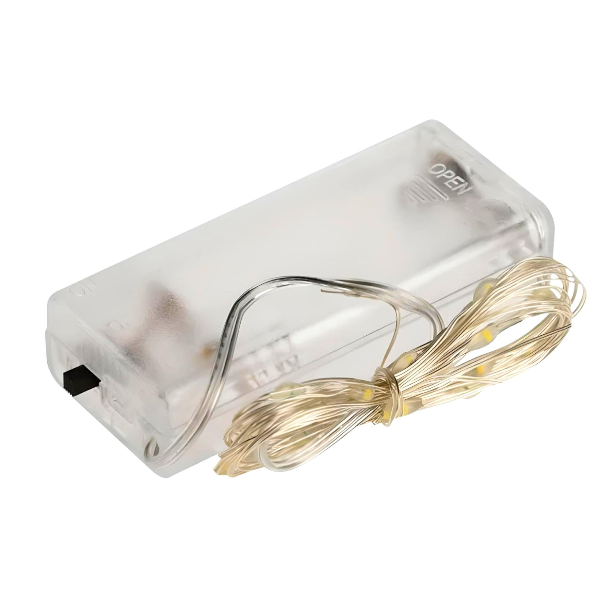 Гірлянда Xmas Роса 3 м на 2 батарейках Білий (HA-51) - фото 2 Гірлянда Xmas Роса 3 м на 2 батарейках Білий (HA-51) - фото 2