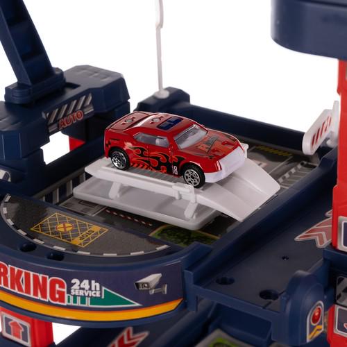 Дитячий ігровий набір Kruzzel Міський паркінг-гараж чотирьохповерховий (22764848) - фото 6