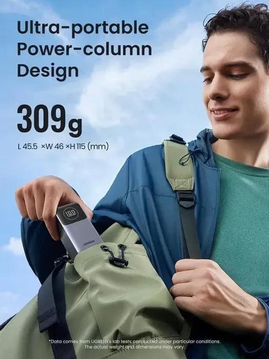 Повербанк UGREEN 12000 mAh 100W PB724 (26389520) - фото 8 Повербанк UGREEN 12000 mAh 100W PB724 (26389520) - фото 8