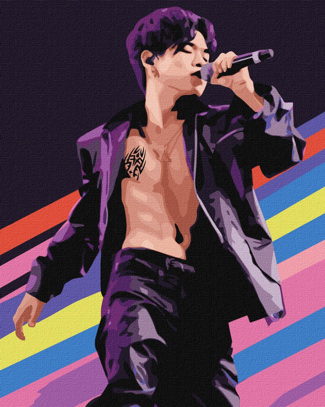 Картина по номерам Идейка Мелодия голоса 40x50 см (Id-KHO8376)