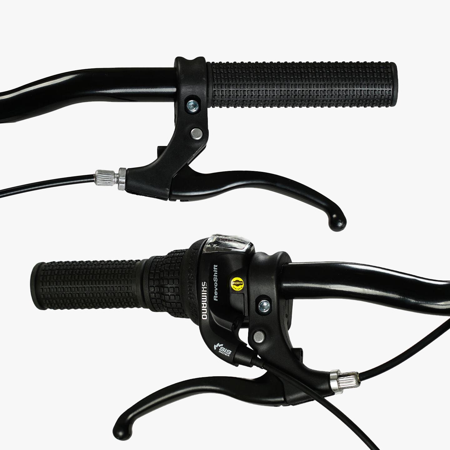 Велосипед горный Corso Optima 24" подростковый алюминиевый Салатовый - фото 4