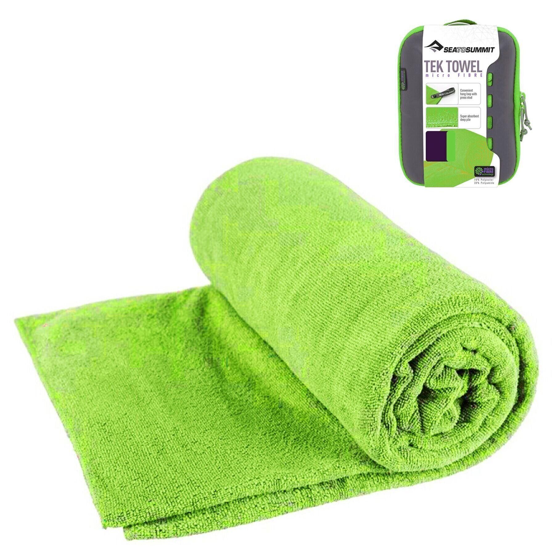 Рушник Sea To Summit Tek Towel L Lime (1033-STS ATTTEKLLI) - фото 1