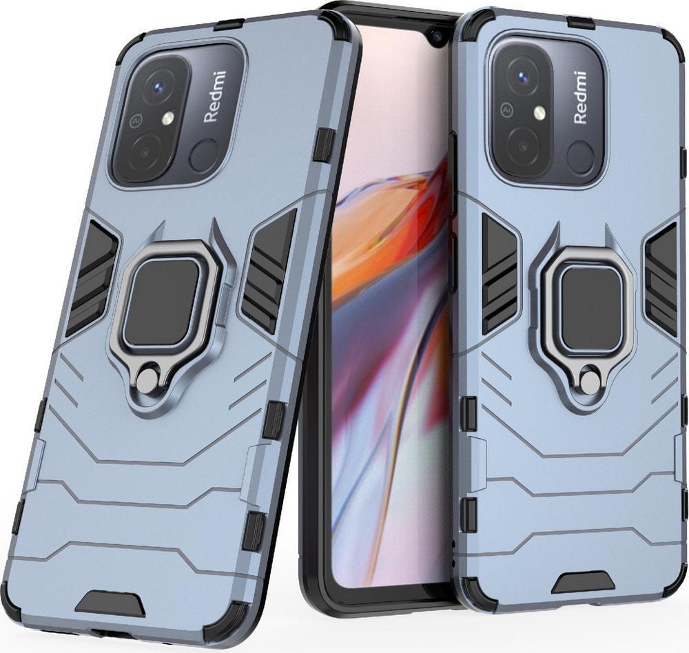 Противоударный чехол Xiaomi Redmi 12C (подставка кольцо) Graphite (32633-40)