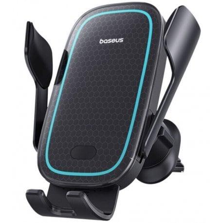 Автотримач з БЗП Baseus Milky Way Pro 15W Black (C40357000111-00)