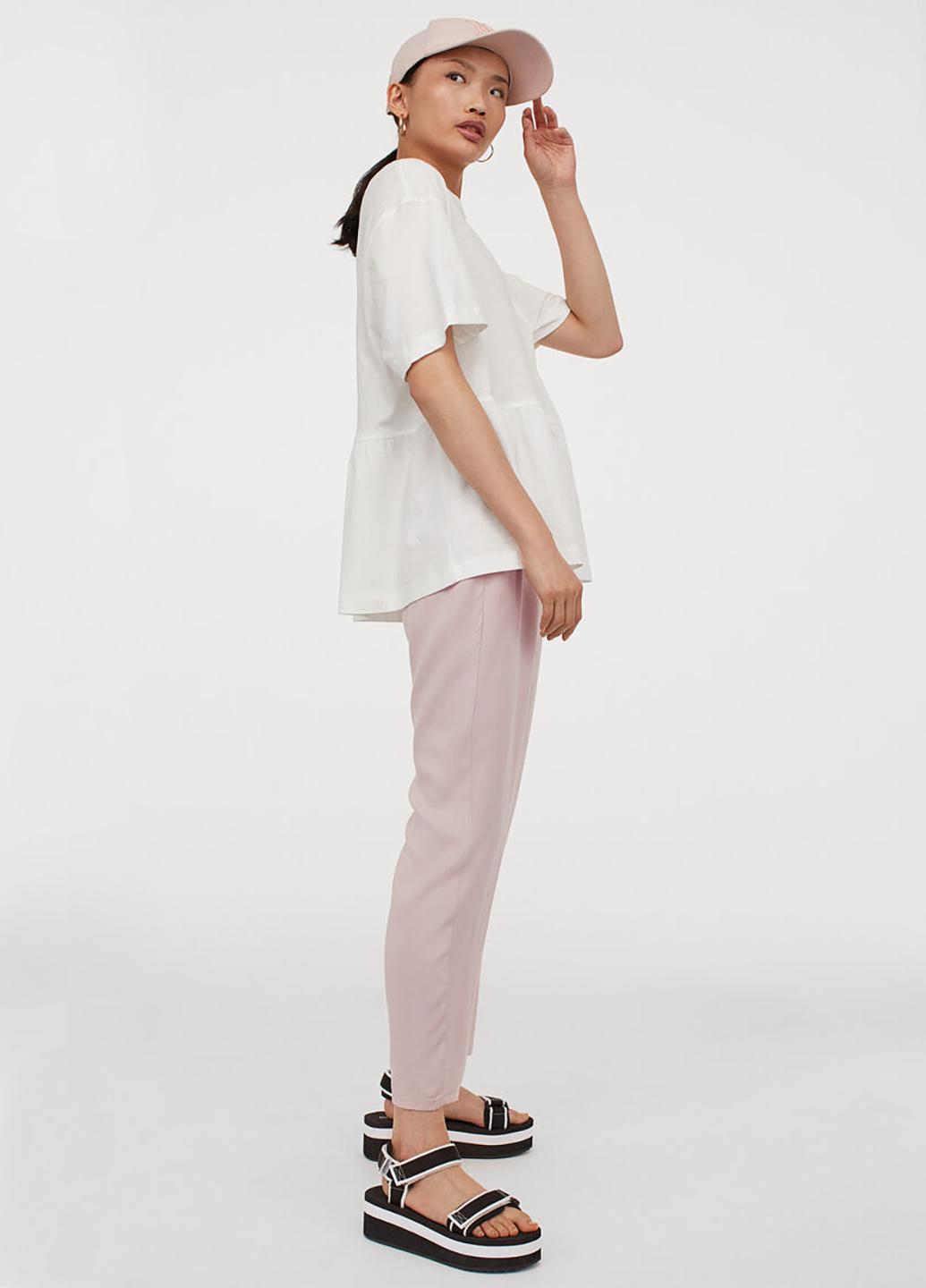 Брюки H&M р. 36 Светло-розовый (888229004b49)