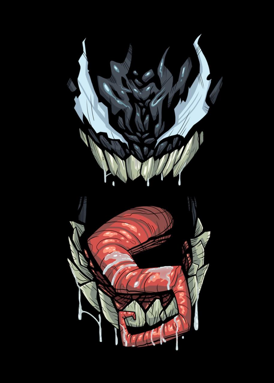 Картина постер Gee! Venom Веном минимализм 40х60 см VN.09.049