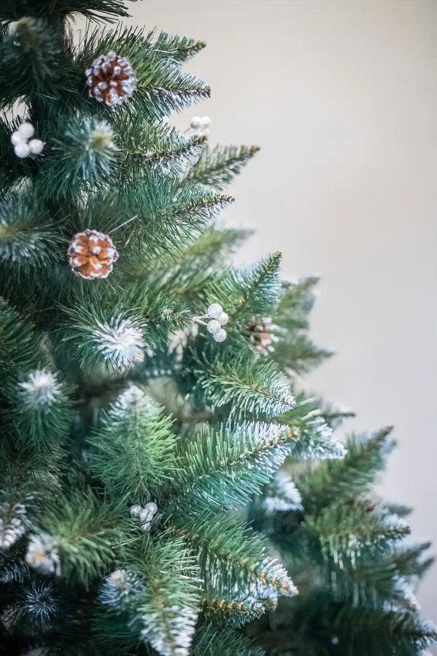 Искусственная елка Элитная с шишками и белой калиной 1,8 м (12891427) - фото 4 Искусственная елка Элитная с шишками и белой калиной 1,8 м (12891427) - фото 4