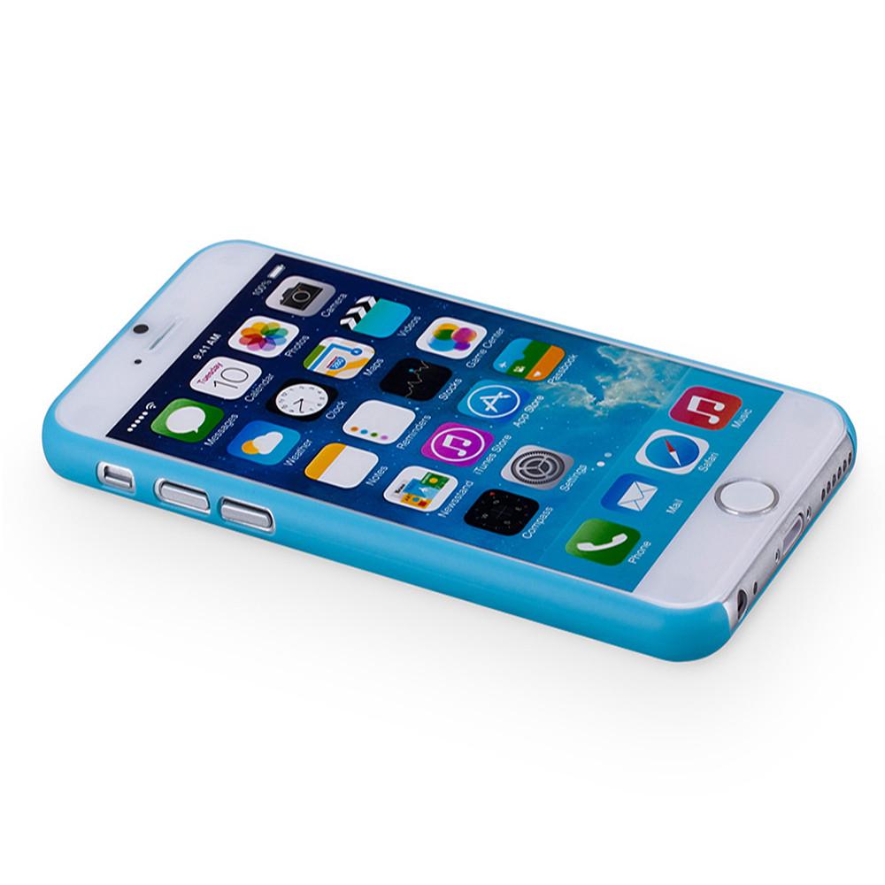 Чехол-накладка Momax Membrane Case for iPhone 6/6S, Blue (CSAPIP6LB) - фото 2