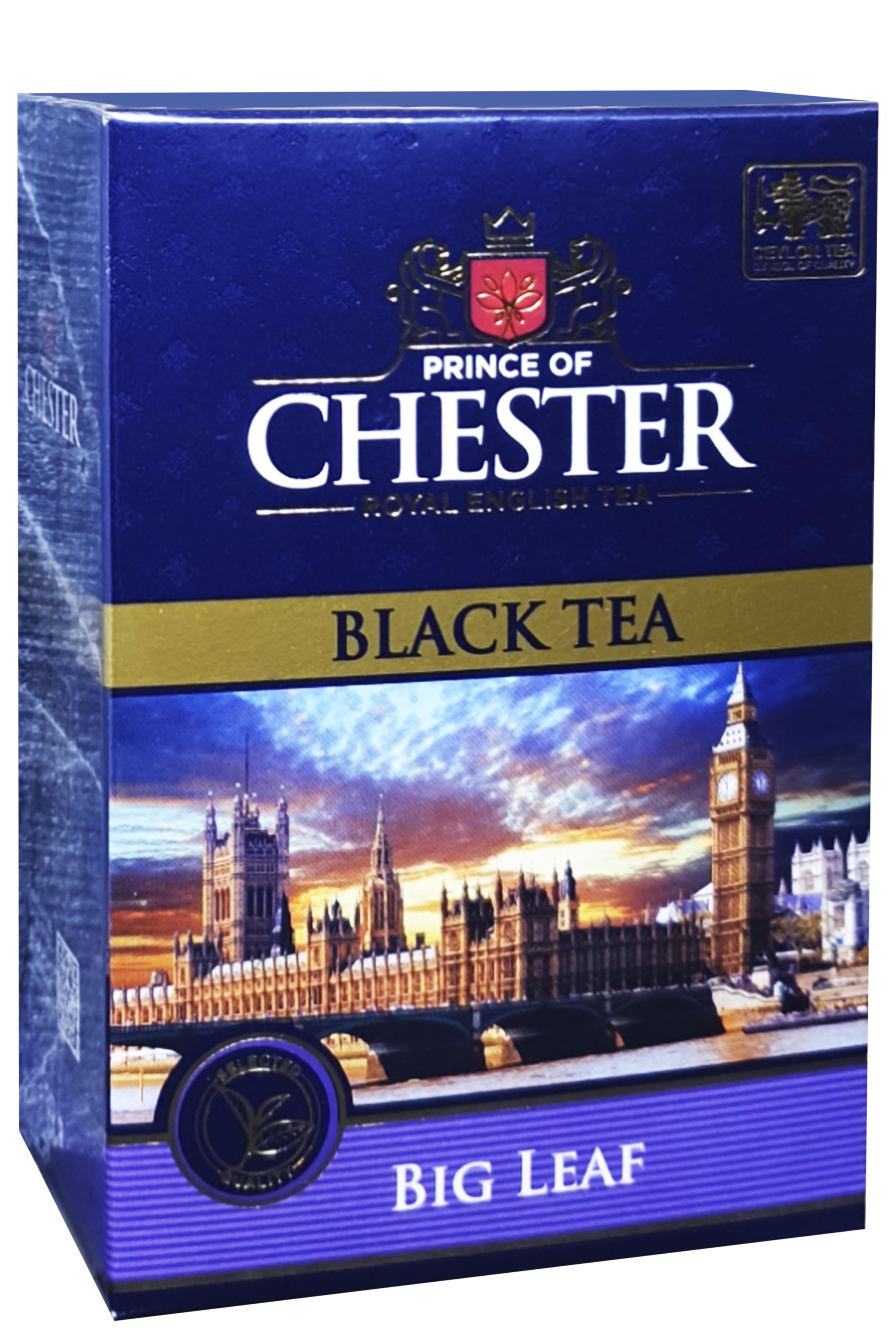 Чай черный Chester Big Leaf 80 г (59160)
