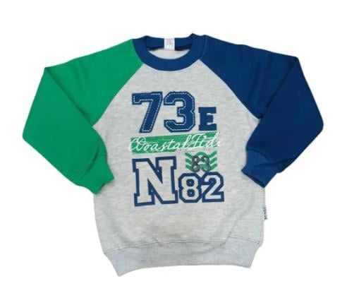 Джемпер трикотажний із начосом Bembi ДЖ 98 73 110 см Зелений