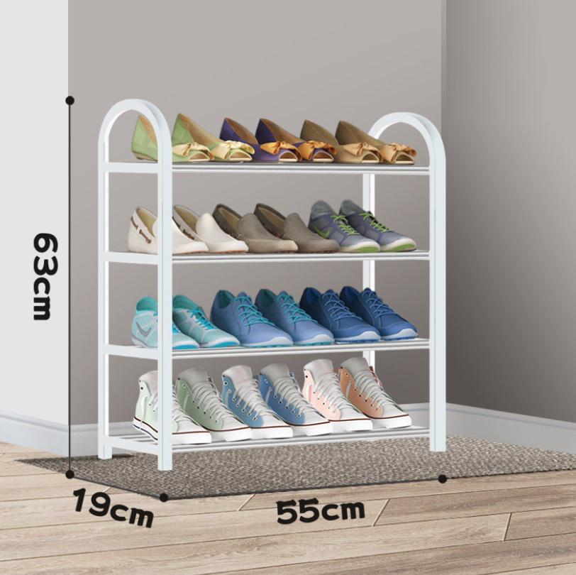 Полиця для взуття 4-х рівнева 14837 19х55х63 см Білий (4995154) - фото 2 Полиця для взуття 4-х рівнева 14837 19х55х63 см Білий (4995154) - фото 2