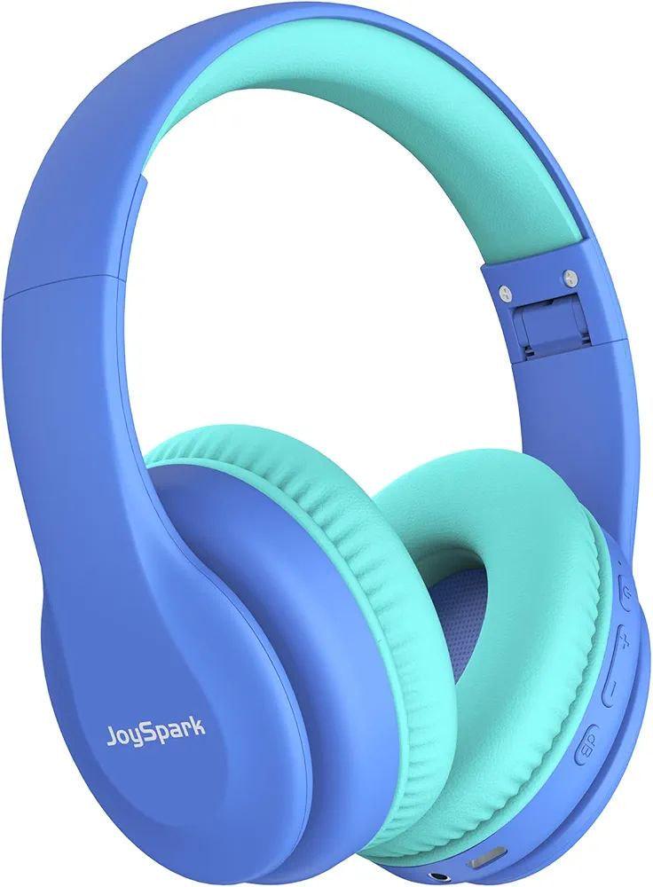 Навушники дитячі бездротові JoySpark Bluetooth 5.3 з обмеженням гучності Синій (34087482) Навушники дитячі бездротові JoySpark Bluetooth 5.3 з обмеженням гучності Синій (34087482)