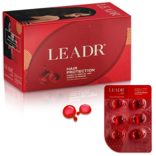 Капсулы для восстановления волос LEADR Camellia Seed Oil and Cherry Blossoms несмываемые 6 шт.