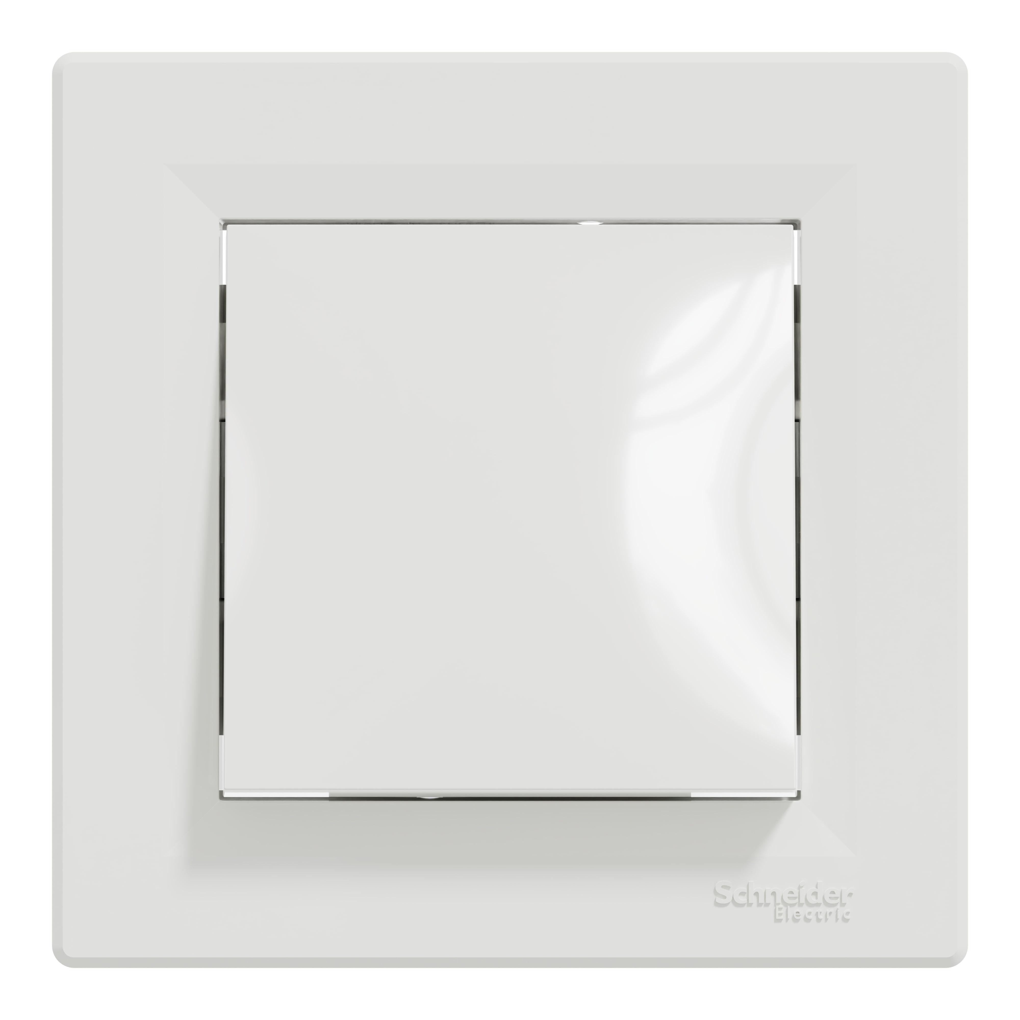 Выключатель одноклавишный Schneider Electric Asfora с рамкой Белый (27548764) Выключатель одноклавишный Schneider Electric Asfora с рамкой Белый (27548764)