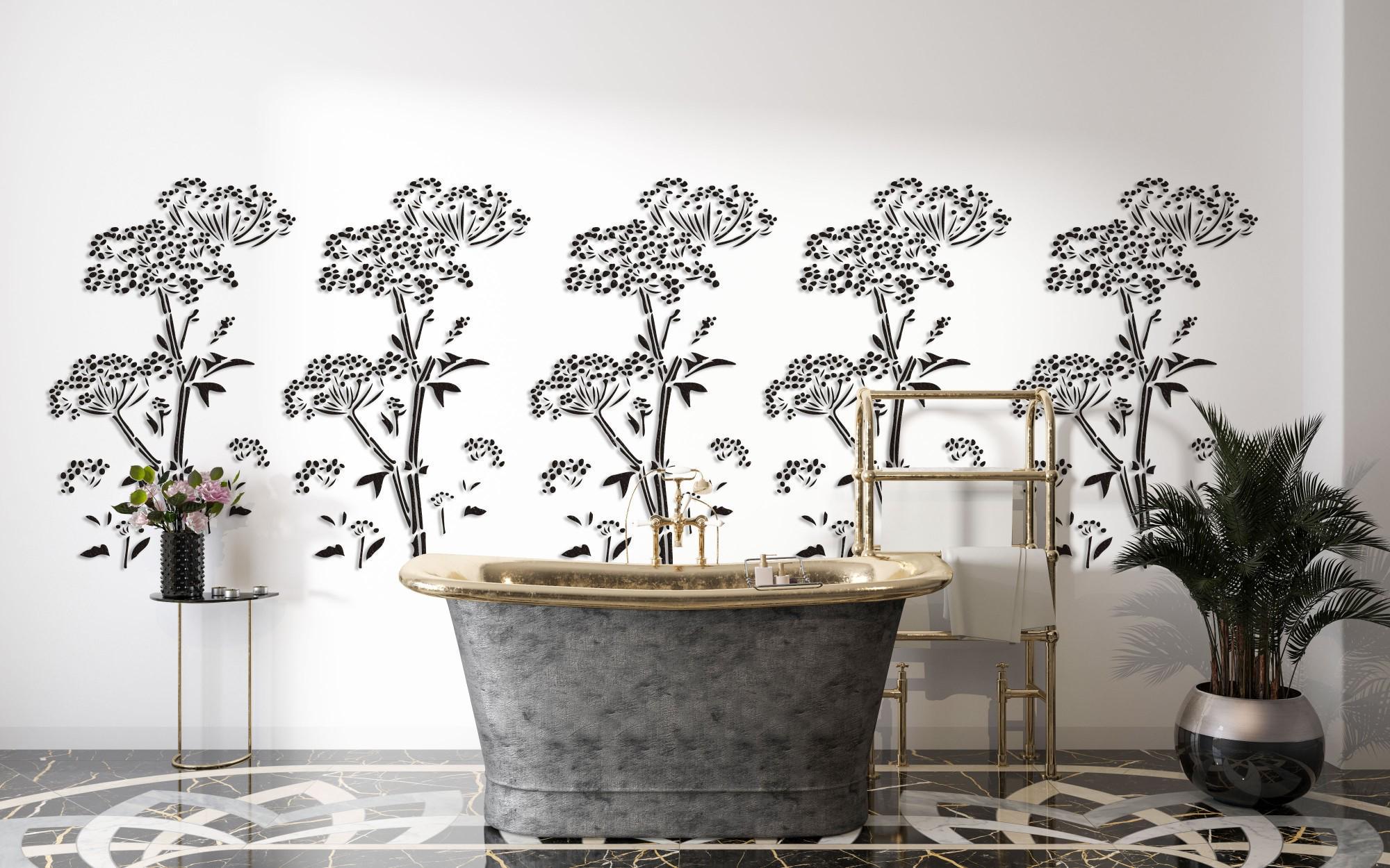 Трафарет многоразовый DFA Природа 89 для штукатурки и краски (P00089) - фото 2 Трафарет многоразовый DFA Природа 89 для штукатурки и краски (P00089) - фото 2