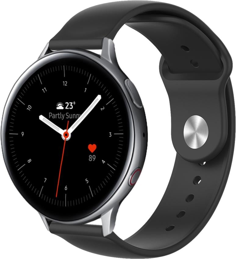 Ремешок Base для Galaxy Watch Active 2 40/44 мм Black (18887) - фото 1 Ремешок Base для Galaxy Watch Active 2 40/44 мм Black (18887) - фото 1