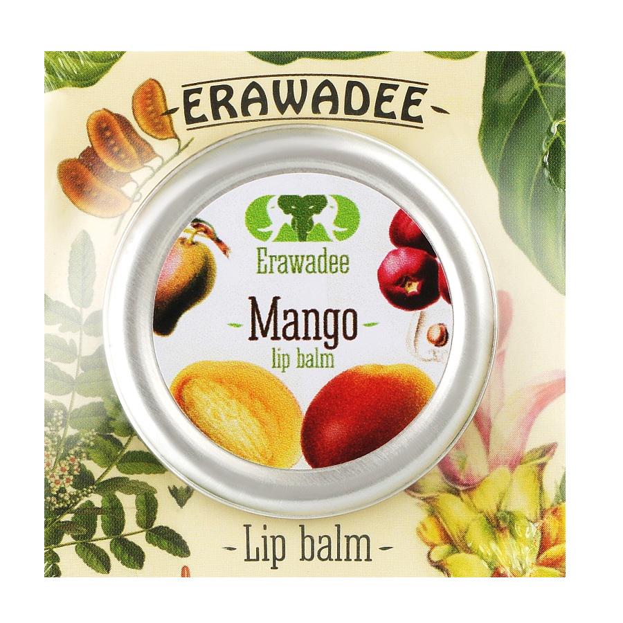Бальзам для губ органический Erawadee Mango 20 мл (8859292850938)