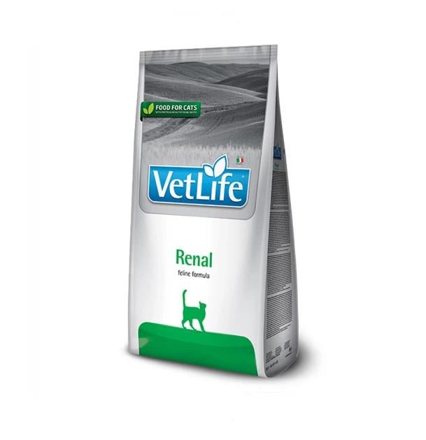 Корм сухой для кошек Farmina Vet Life Renal диетическое питание для поддержания функции почек 400 г (8010276025159)