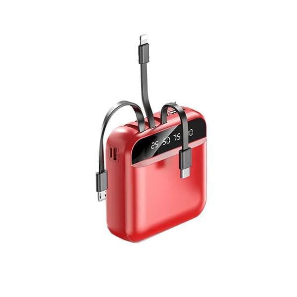 Повербанк 25000 mAh Червоний (50ca0416)