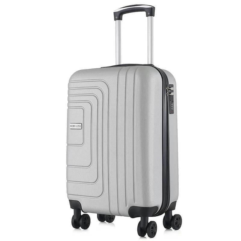 Чемодан SEMI LINE 20" S 36 л Light Grey (DAS302941)