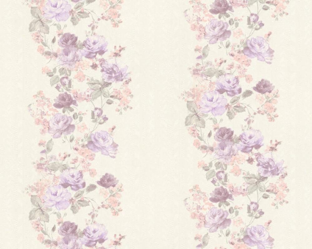 Обои виниловые на флизелиновой основе A.S.creation Mirable 36690-4 Бежевый/Розовый