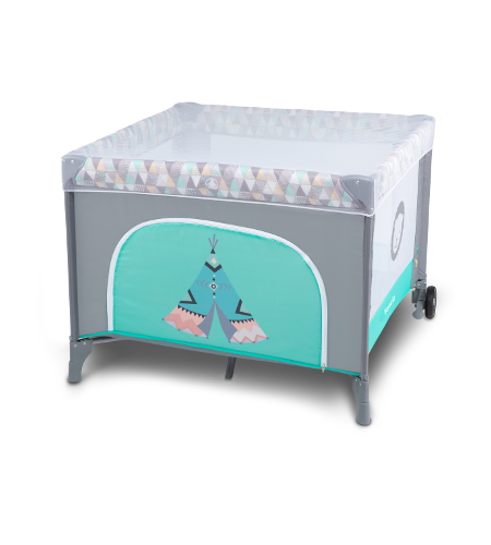 Манеж Lionelo Sofie Scandi Turquoise - фото 3