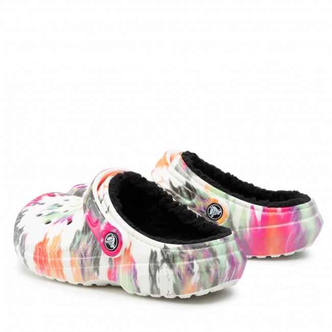 Сабо Crocs Classic Tie Dye Lined р. W9/EUR 39-40 Black/Multi (10809620) - фото 7