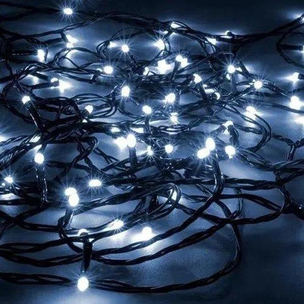 Гирлянда нитка на елку и для декора 9 м 100 led Белый (RD-7128)