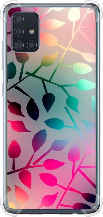 Чехол на Samsung Galaxy A51 2020 A515F Листья (2235sp-1827-42517)