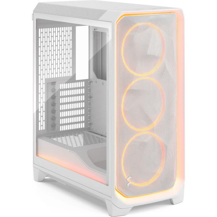 Компьютерный корпус с закаленным стеклом Fractal Design Meshify 3 Ambience Pro RGB Extended ATX White RGB TG Clear Tint (FD-C-MES3A-05)