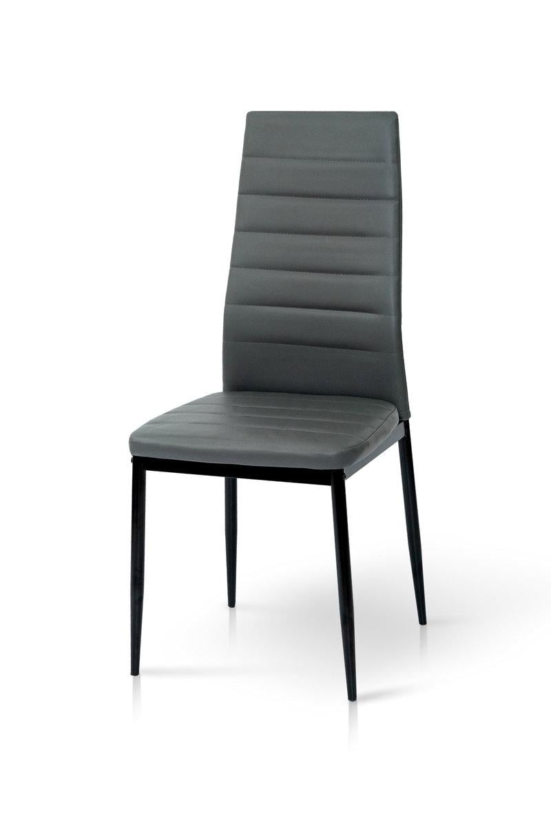 Стілець кухонний Мікс Меблі Ріо Чорно-сірий