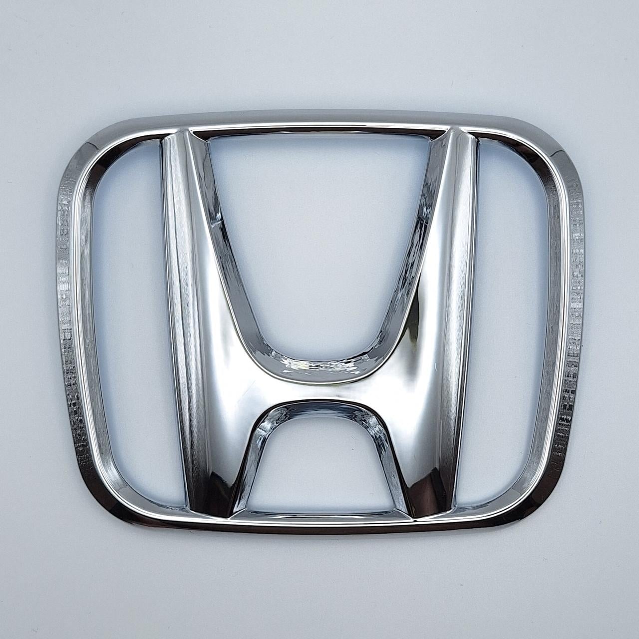 Эмблема Honda 136х111 мм Хром 75701-SLJ-003 (1947764457)