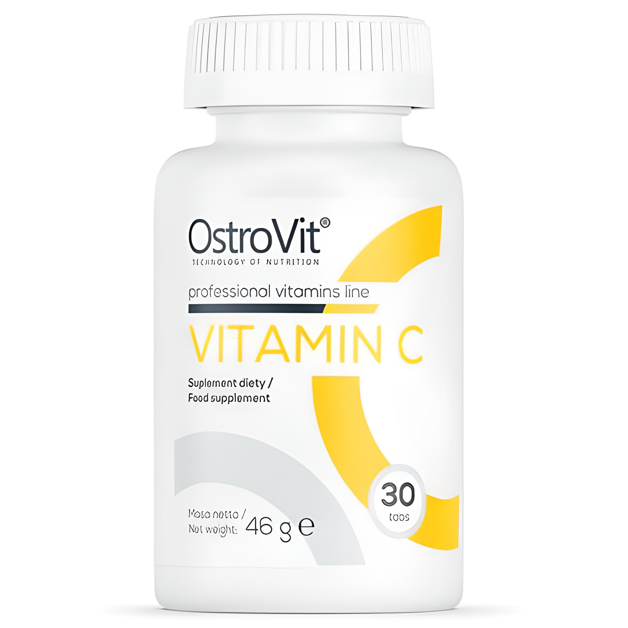 ᐉ Витамин C для спорта OstroVit Vitamin C 30 Tabs
