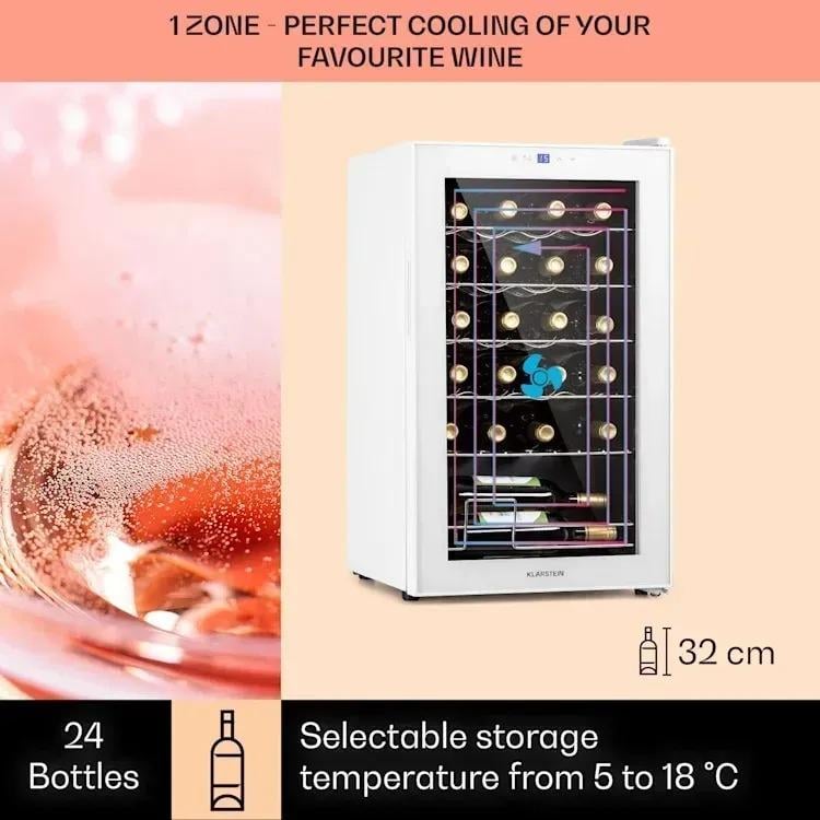 Винний холодильник KLARSTEIN Shiraz 24 Uno (10040217) - фото 4 Винний холодильник KLARSTEIN Shiraz 24 Uno (10040217) - фото 4