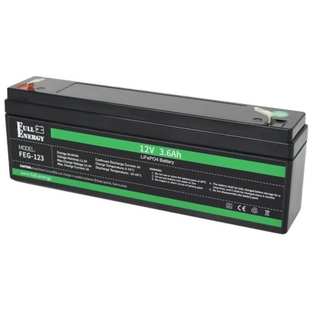Акумулятор LiFePO4 12В 3Аг Full Energy FEG-123 (3142980113) Акумулятор LiFePO4 12В 3Аг Full Energy FEG-123 (3142980113)