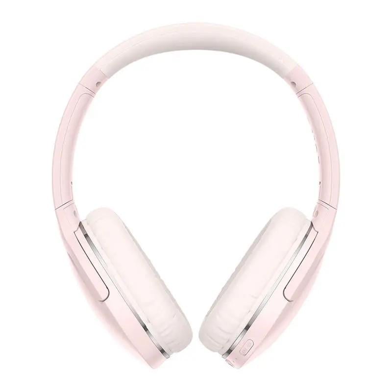 Навушники з мікрофоном Baseus Encok D02 Pro Pink (511307)