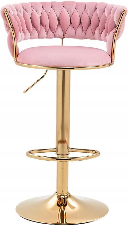 Барний стілець JS IMPERIA Рожевий (34113264)