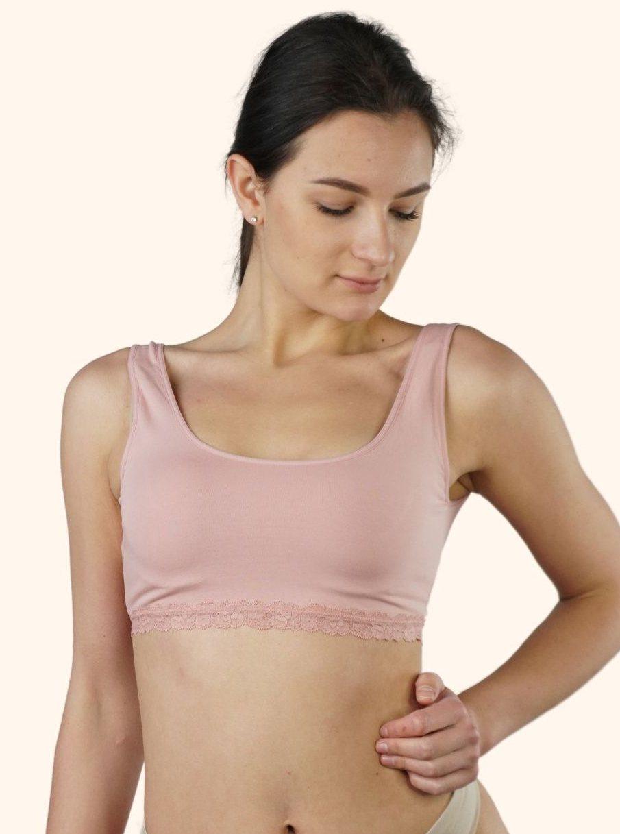 Бюстгальтер топ Janira M Бледо-Розовый (32348-Розовый)