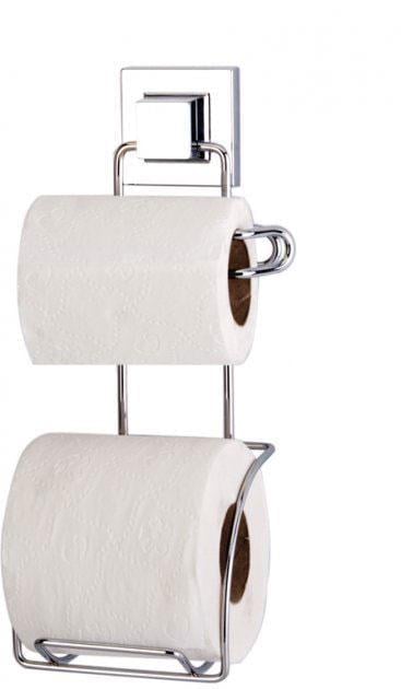 Держатель туалетной бумаги на липучке Tekno-TEL EF282-K Хром (37469)