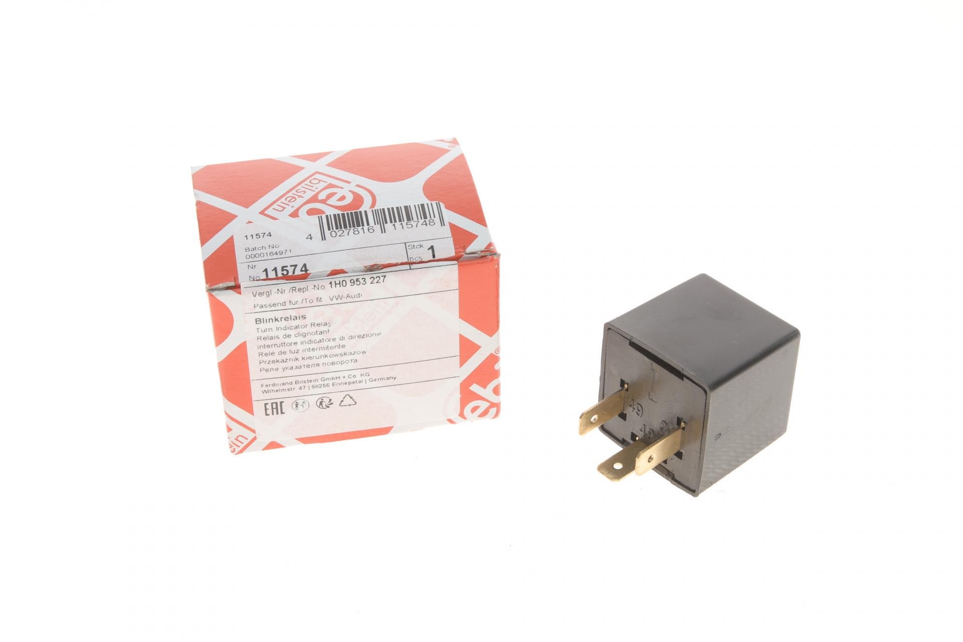 Реле поворотів 12V VW Caddy/Golf/Passat/Polo-01- (11574)