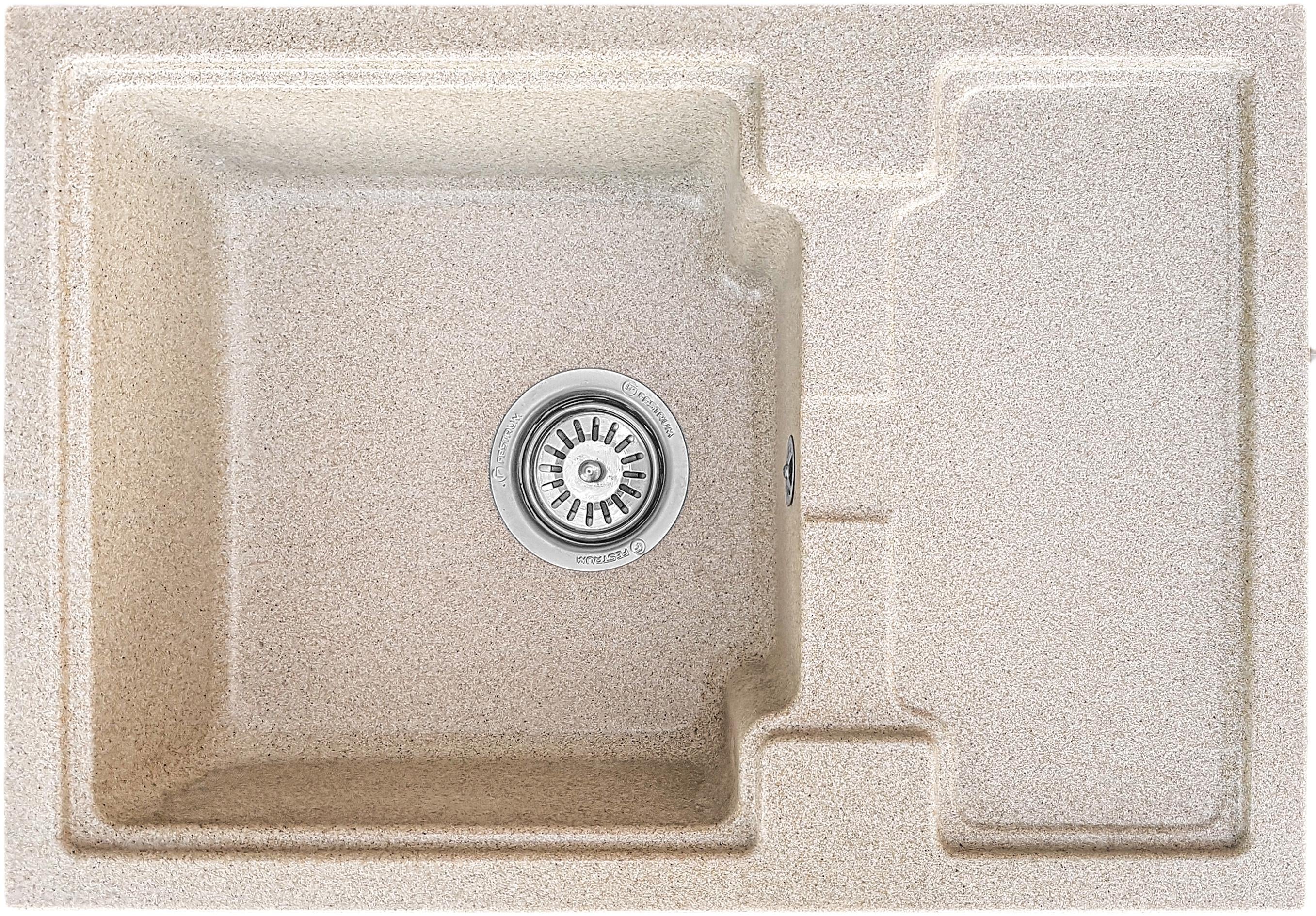 Мойка кухонная Valetti 78N 625х425 мм Бежевый Мойка кухонная Valetti 78N 625х425 мм Бежевый