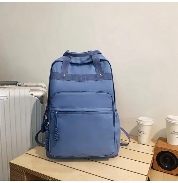 Школьный рюкзак для девочек Синий (GQL1603-5) - фото 2