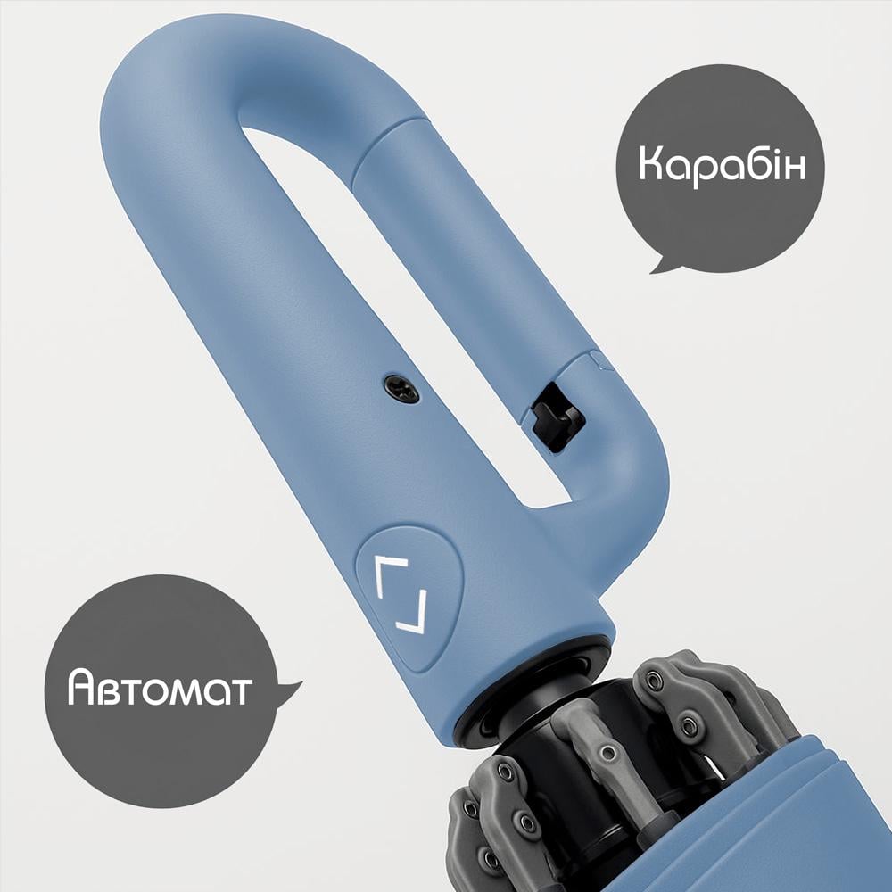 Зонтик автоматический LOSSO ClipX Синий (521031159) - фото 7 Зонтик автоматический LOSSO ClipX Синий (521031159) - фото 7