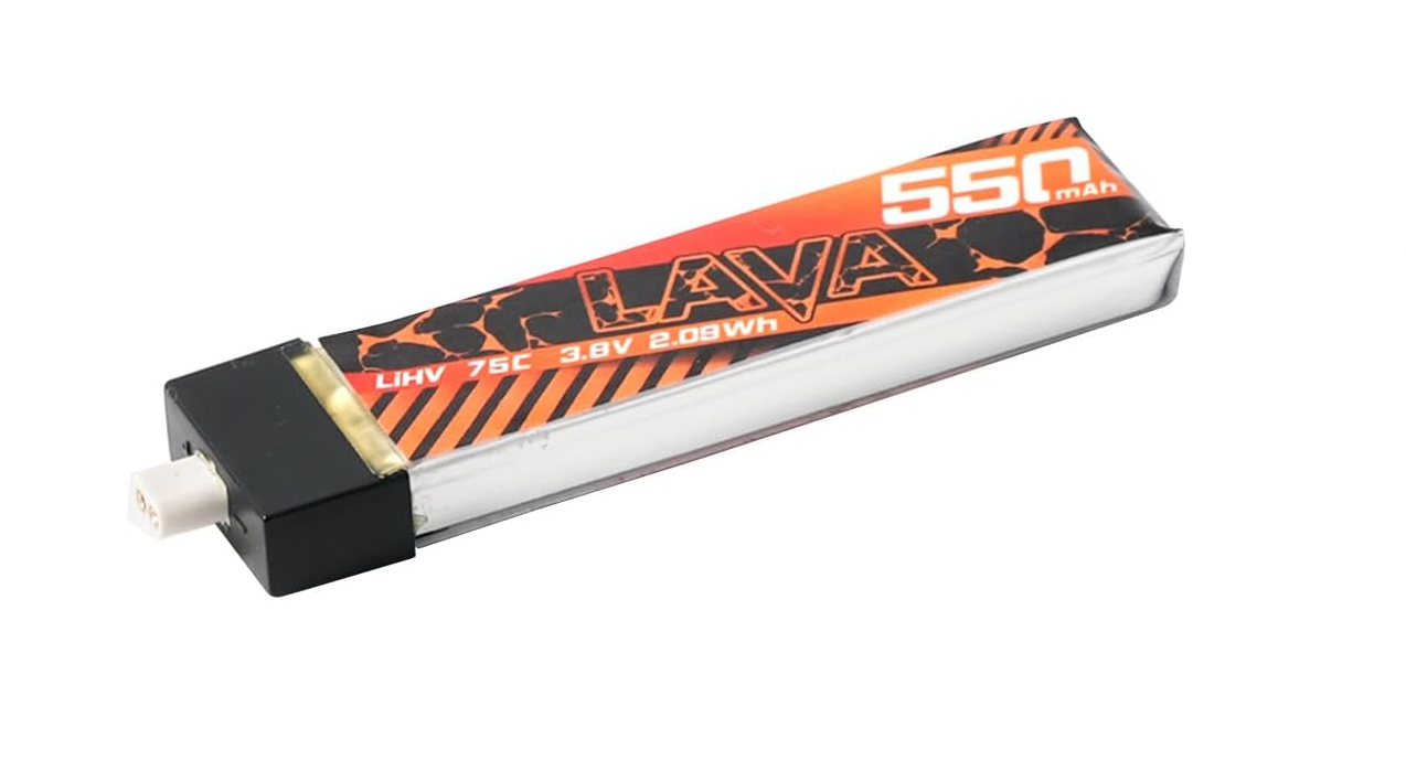 Аккумулятор BetaFPV Lava 1s 550 mAh 75C 3.8 V LiHV LiPo BT2 .0 FPV для Cetus X/CETUS Pro/Meteor (18767)