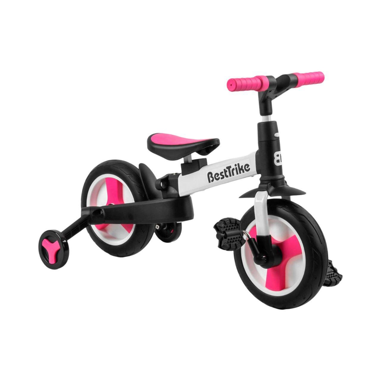Велосипед-трансформер Best Trike 55475 Рожевий - фото 7 Велосипед-трансформер Best Trike 55475 Рожевий - фото 7