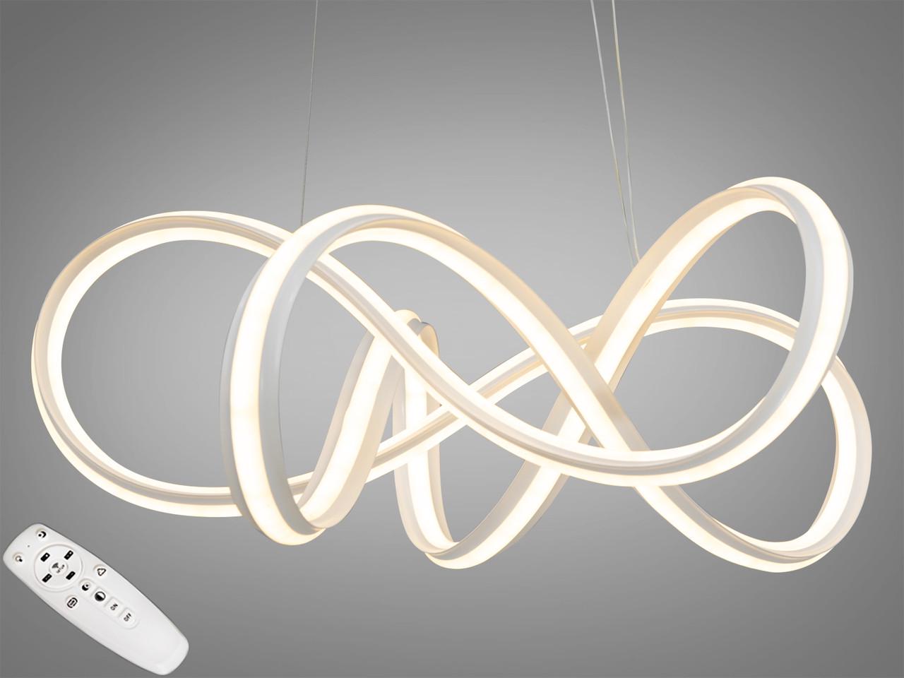 Люстра с димером LED 1062BK (2437587332)