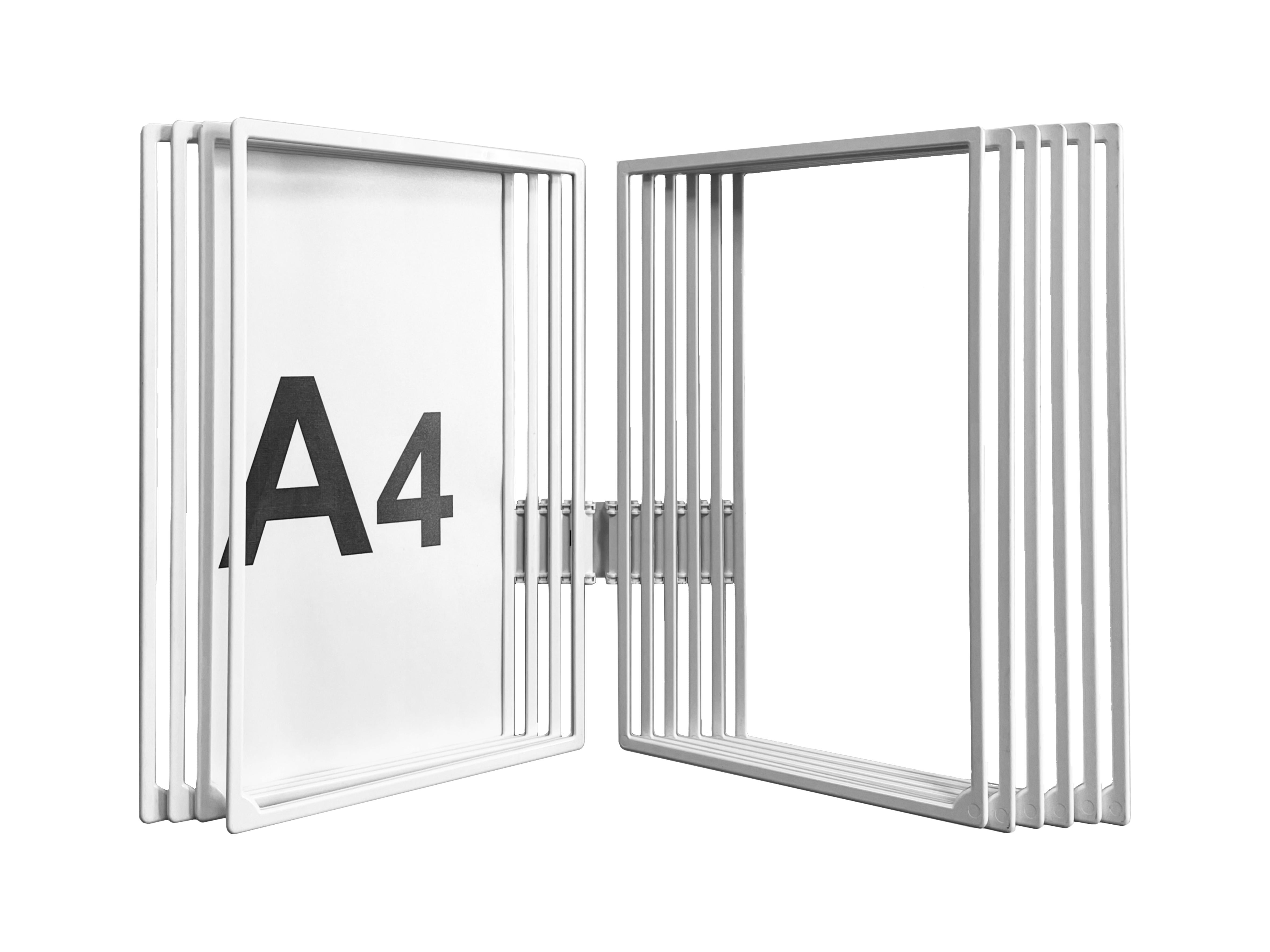 Настенная перекидная система Лайт на 10 рамок Белый (НПЛ-10)